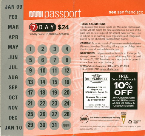 Muni Passport 2009