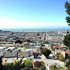 16th ave tiled steps view from the custom private tour of San Francisco in the MINI Cooper