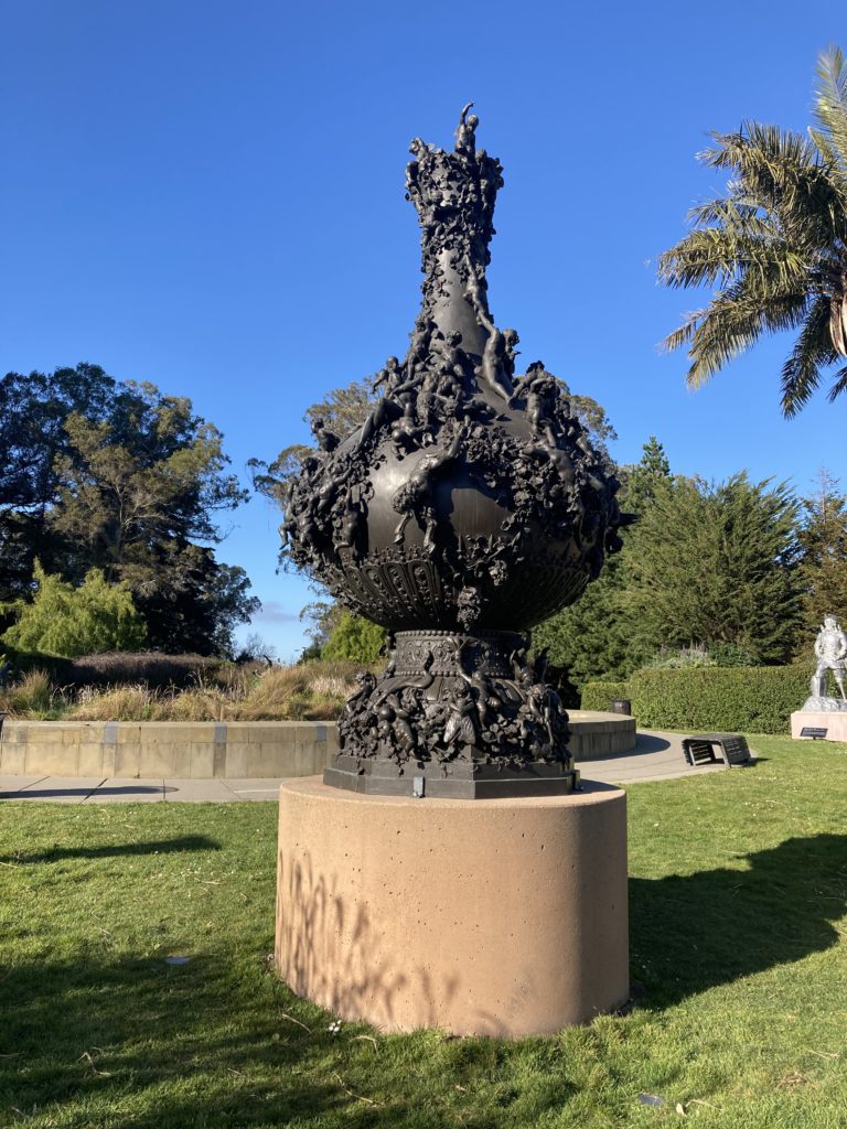 Wine sculpture Golden Gate Park