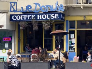 Blue Danube coffee house on Clement St.