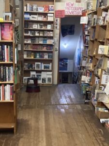 One of the many staircases in Green Apple Books