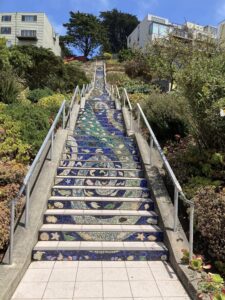 The 16th Ave Tiled Steps