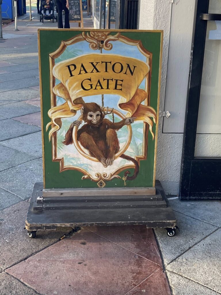 Paxton Gate Sign.